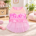 Pink Princess Dog Costume Dress