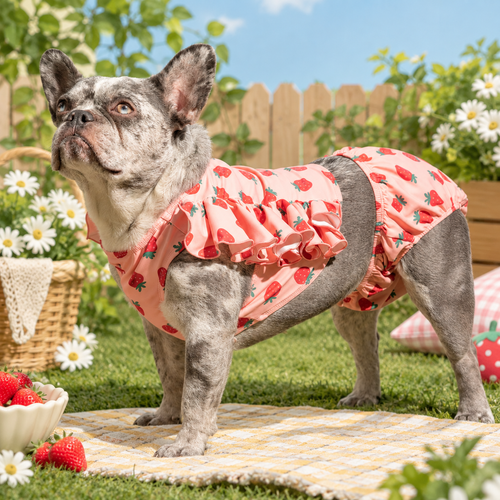 2-Pack Ruffle Dog Bikini Set